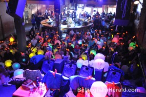 That's me in red and blue, dead center. Photo: Bellingham Herald.