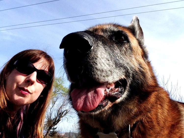 Selfie with my sidekick